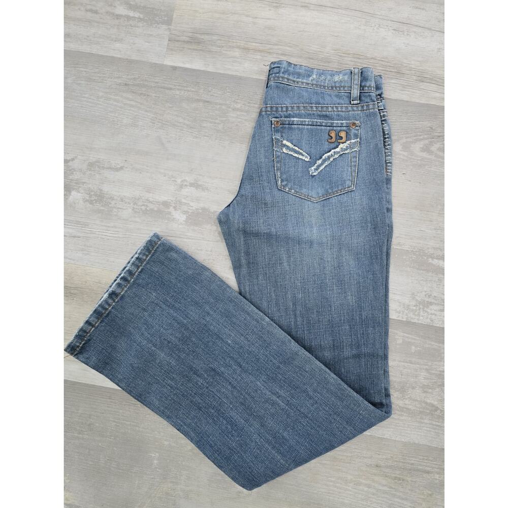 Joe's Jeans The Taylor Wide Leg Pants 26 J00164 High Rise Y2K Retro Denim EUC